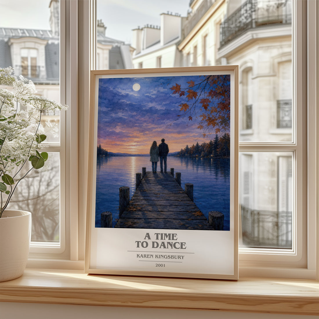 A Time to Dance book cover poster colour and style options – Karen Kingsbury book art