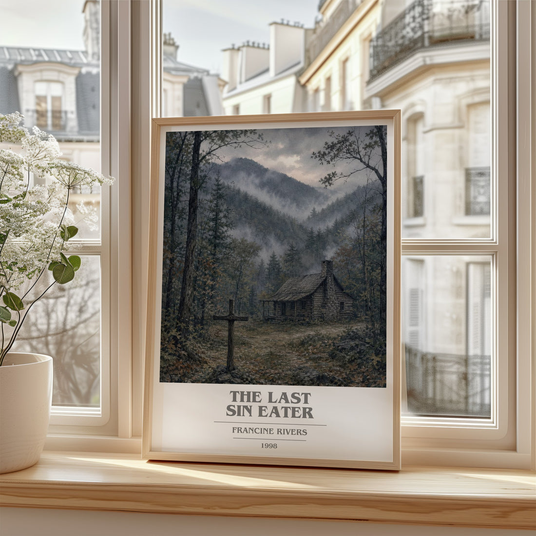 The Last Sin Eater book cover poster colour and style options – Francine Rivers book art