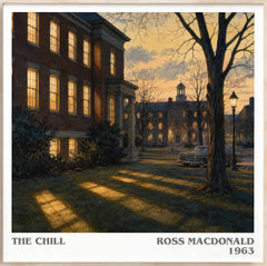 The Chill Literary Art Print by Ross Macdonald
