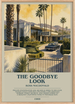 The Goodbye Look Bookish Wall Art by Ross Macdonald