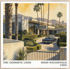 The Goodbye Look Literary Art Print by Ross Macdonald