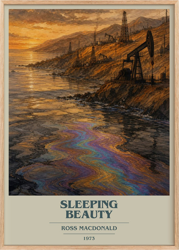 Sleeping Beauty Book Cover Poster by Ross Macdonald