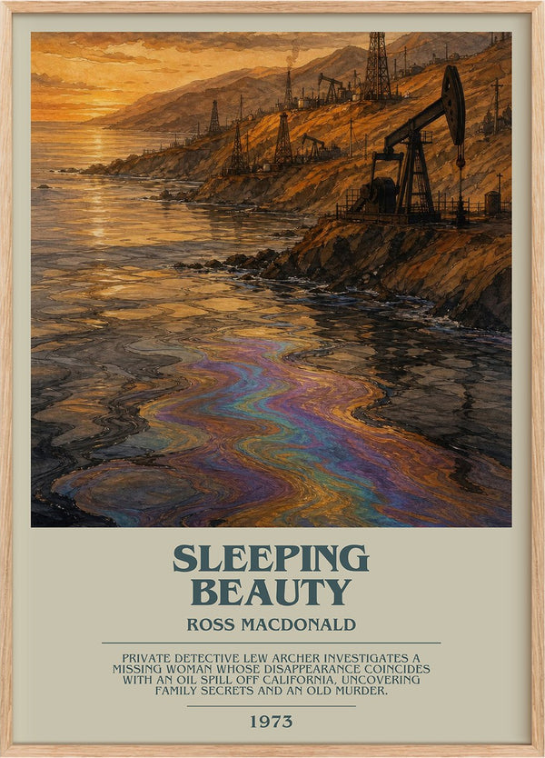 Sleeping Beauty Bookish Wall Art by Ross Macdonald