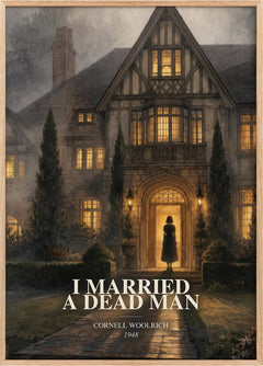 I Married a Dead Man Book Watercolour Illustration by Cornell Woolrich