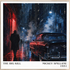 The Big Kill Literary Art Print by Mickey Spillane