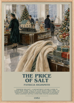 The Price of Salt Bookish Wall Art by Patricia Highsmith