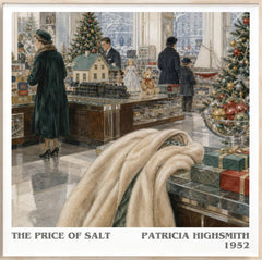 The Price of Salt Literary Art Print by Patricia Highsmith