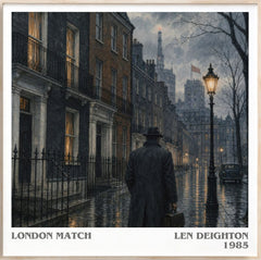 London Match Literary Art Print by Len Deighton