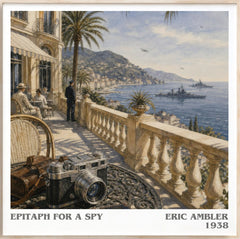 Epitaph for a Spy Literary Art Print by Eric Ambler