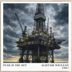 Fear Is the Key Literary Art Print by Alistair MacLean