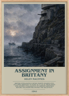 Assignment in Brittany Bookish Wall Art by Helen MacInnes