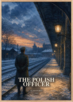 The Polish Officer Book Watercolour Illustration by Alan Furst