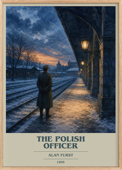 The Polish Officer Book Cover Poster by Alan Furst