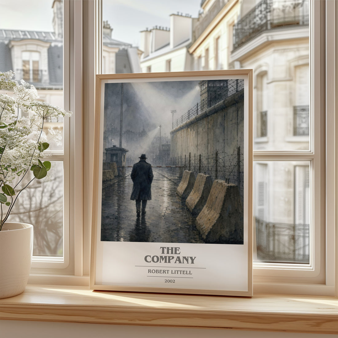 The Company book cover poster colour and style options – Robert Littell book art