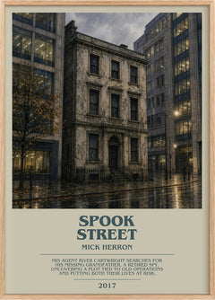 Spook Street Bookish Wall Art by Mick Herron