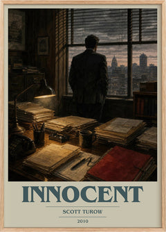 Innocent Book Cover Poster by Scott Turow