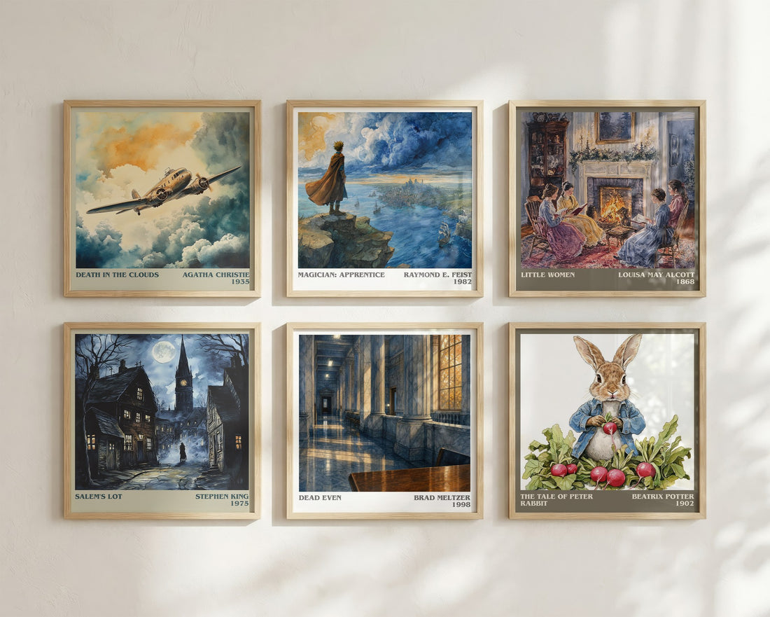 Dead Even literary art print colour and style options – Brad Meltzer book art