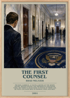 The First Counsel Bookish Wall Art by Brad Meltzer