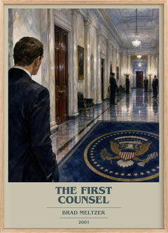 The First Counsel Book Cover Poster by Brad Meltzer