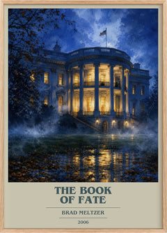 The Book of Fate Book Cover Poster by Brad Meltzer
