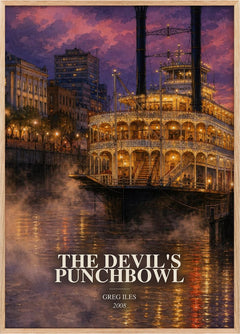 The Devil's Punchbowl Book Watercolour Illustration by Greg Iles