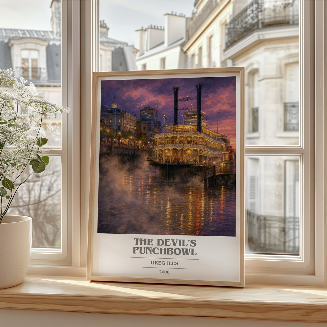 The Devil's Punchbowl book cover poster colour and style options – Greg Iles book art