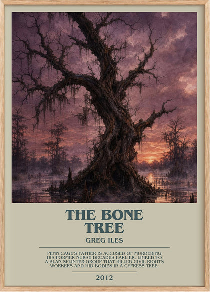 The Bone Tree Bookish Wall Art by Greg Iles