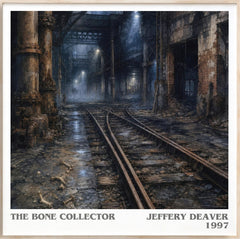 The Bone Collector Literary Art Print by Jeffery Deaver