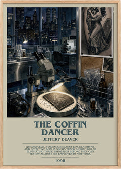 The Coffin Dancer Bookish Wall Art by Jeffery Deaver