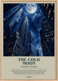 The Cold Moon Bookish Wall Art by Jeffery Deaver