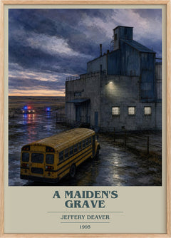 A Maiden's Grave Book Cover Poster by Jeffery Deaver