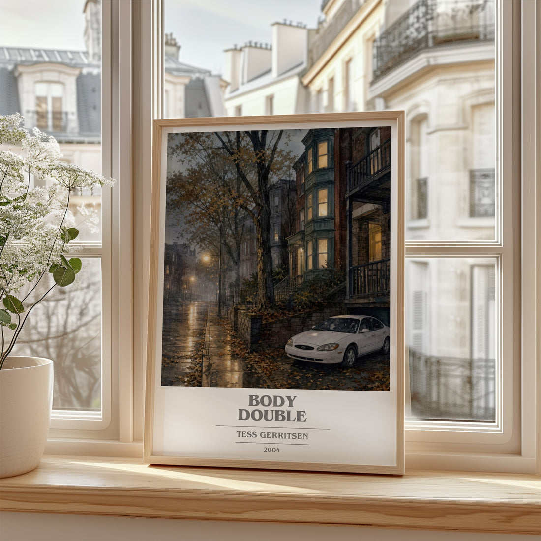 Body Double book cover poster colour and style options – Tess Gerritsen book art