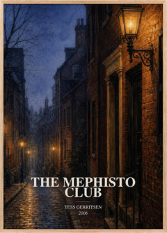 The Mephisto Club Book Watercolour Illustration by Tess Gerritsen