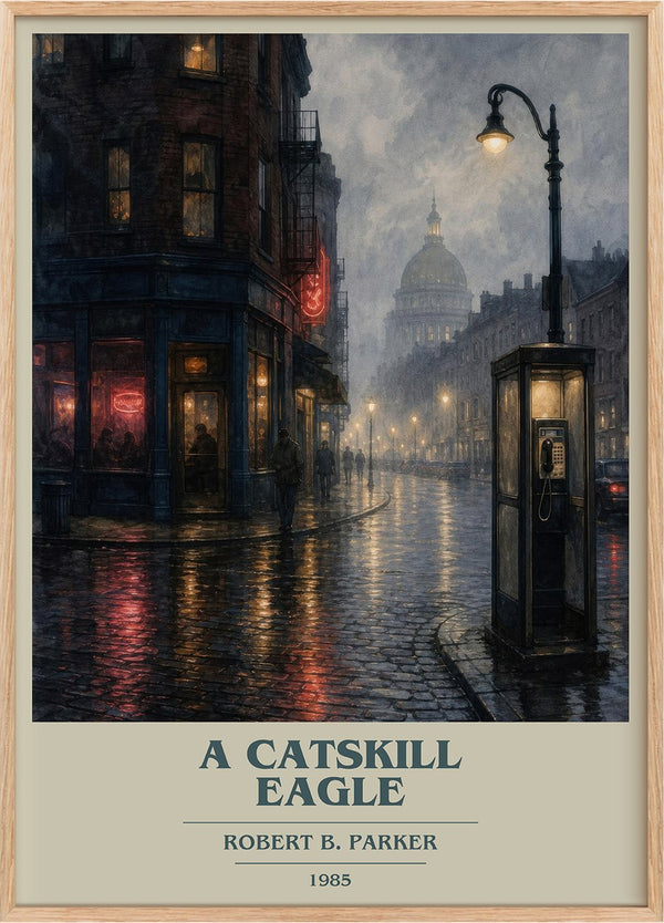 A Catskill Eagle Book Cover Poster by Robert B. Parker