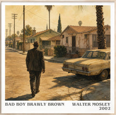 Bad Boy Brawly Brown Literary Art Print by Walter Mosley
