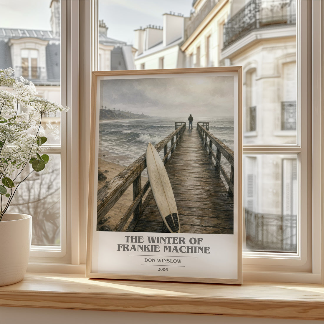 The Winter of Frankie Machine book cover poster colour and style options – Don Winslow book art