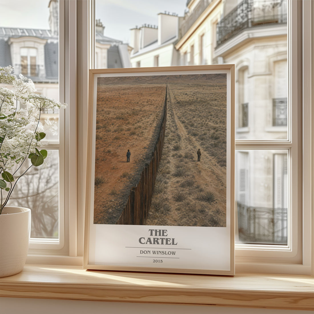 The Cartel book cover poster colour and style options – Don Winslow book art