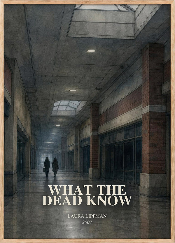 What the Dead Know Book Watercolour Illustration by Laura Lippman