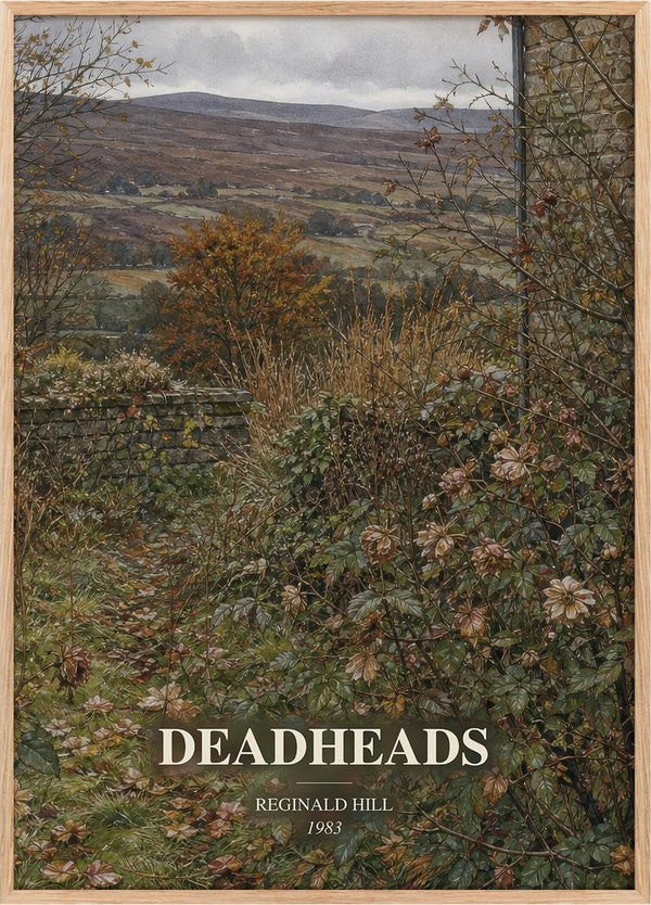 Deadheads Book Watercolour Illustration by Reginald Hill