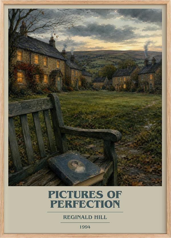 Pictures of Perfection Book Cover Poster by Reginald Hill