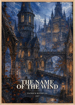 The Name of the Wind Book Watercolour Illustration by Patrick Rothfuss