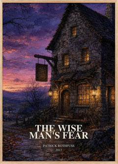 The Wise Man's Fear Book Watercolour Illustration by Patrick Rothfuss