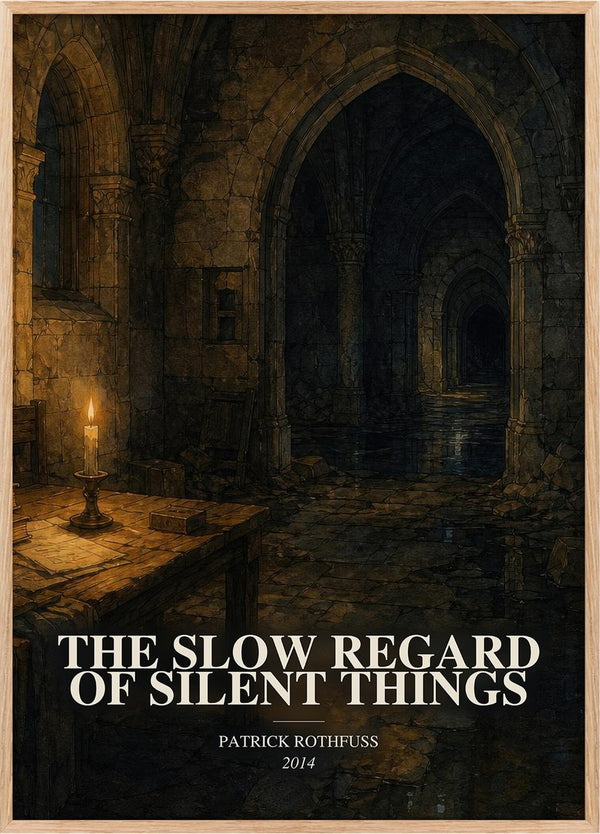 Slow Regard of Silent Things Book Watercolour Illustration by Patrick Rothfuss