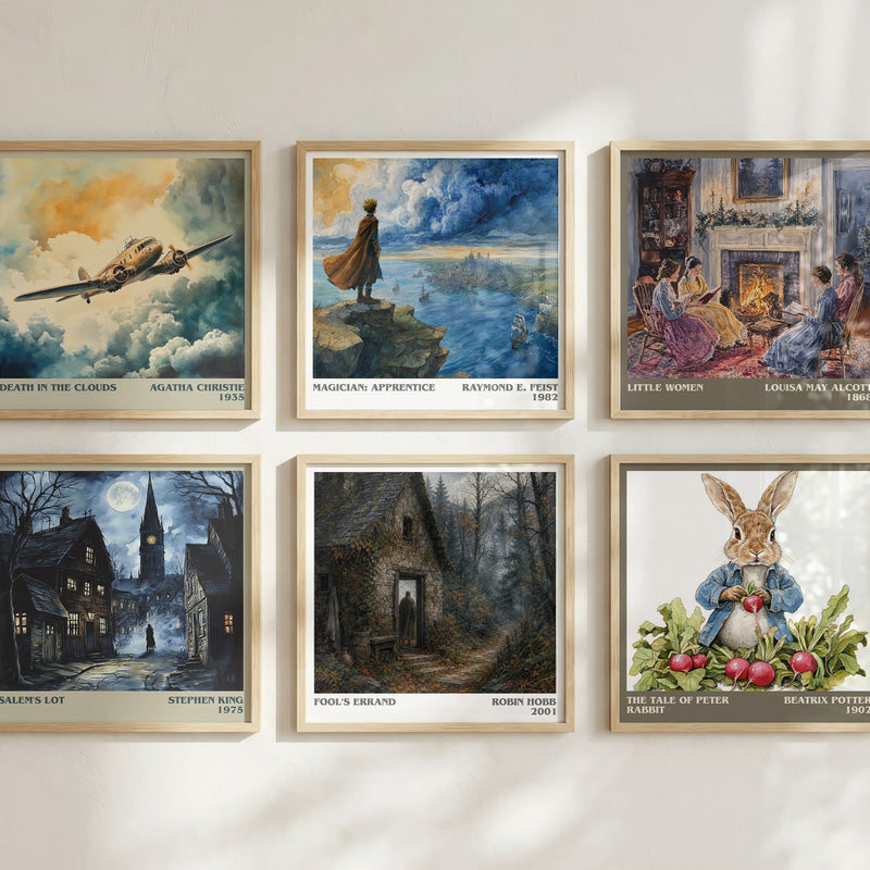 Fool's Errand literary art print colour and style options – Robin Hobb book art