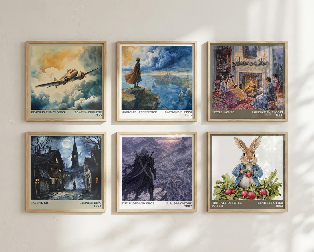 The Thousand Orcs literary art print colour and style options – R.A. Salvatore book art