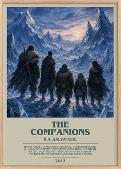 The Companions Bookish Wall Art by R.A. Salvatore
