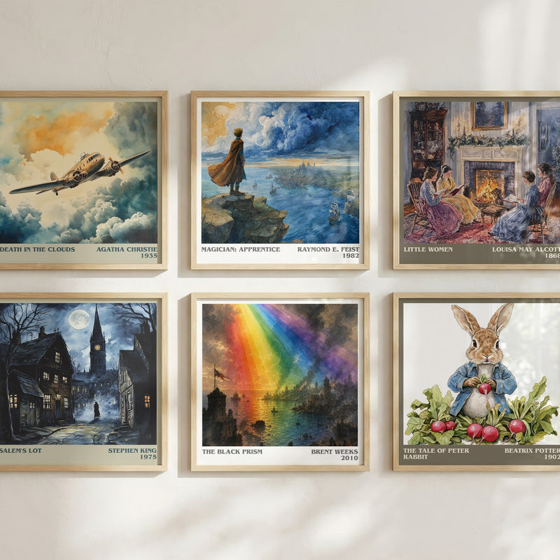 The Black Prism literary art print colour and style options – Brent Weeks book art