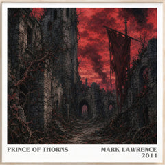 Prince of Thorns Literary Art Print by Mark Lawrence