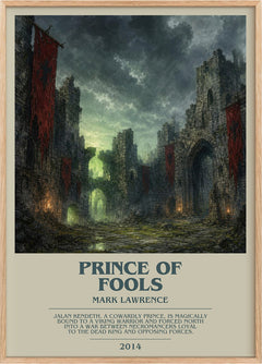 Prince of Fools Bookish Wall Art by Mark Lawrence