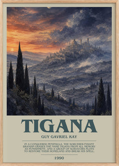 Tigana Bookish Wall Art by Guy Gavriel Kay